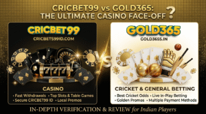 Gold365 vs Cricbet99 betting comparison India 2026